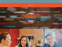 Tablet Screenshot of nandosmexicancafe.com
